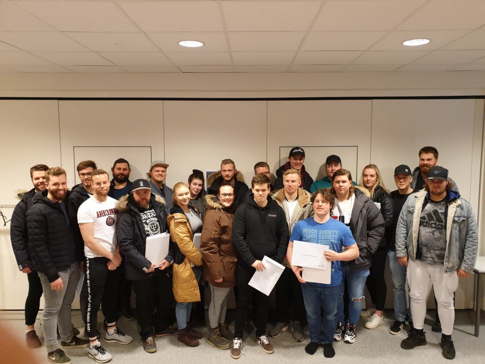 Á þriðja tug þátttakenda voru á þessu fyrsta dyravarðanámskeiði sem SÍMEY kemur að.