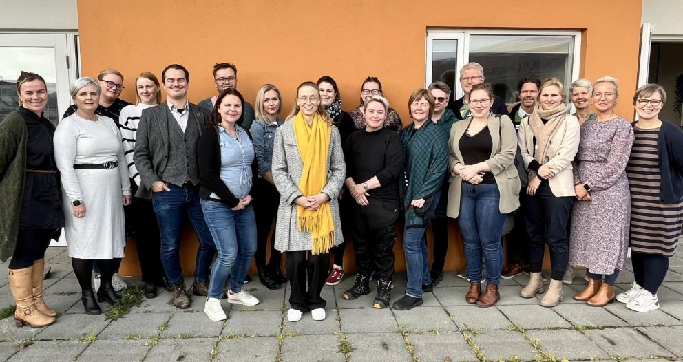 Þáttakendur í Grænum leiðtogum - fyrsta námskeiðinu í LOFTUM verkefninu sem var haldið 22. september…