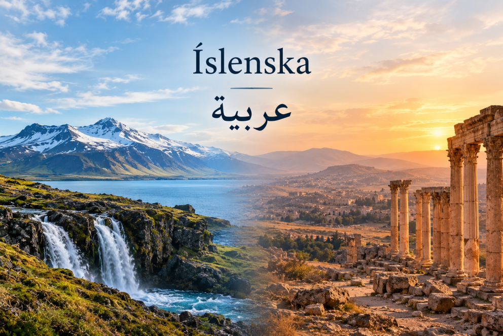 Síðustu tvö ár hefur Ahmed Essabiani unnið að verkefninu Íslenska fyrir arabískumælandi. Verkefnið v&hellip;