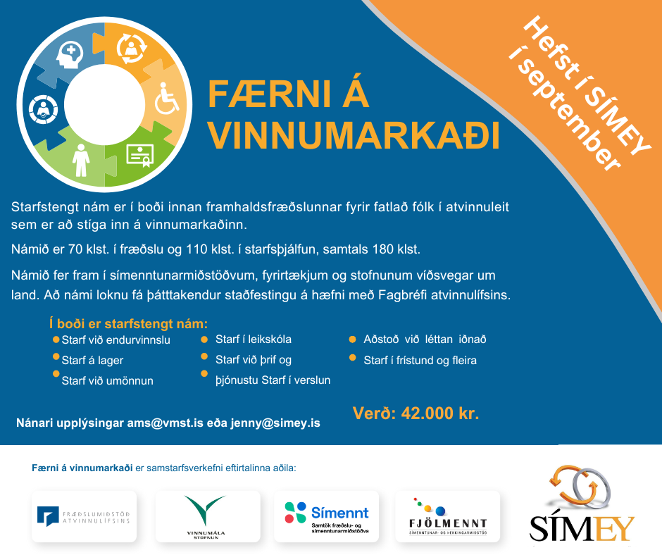 Færni á vinnumarkaði í boði í annað sinn