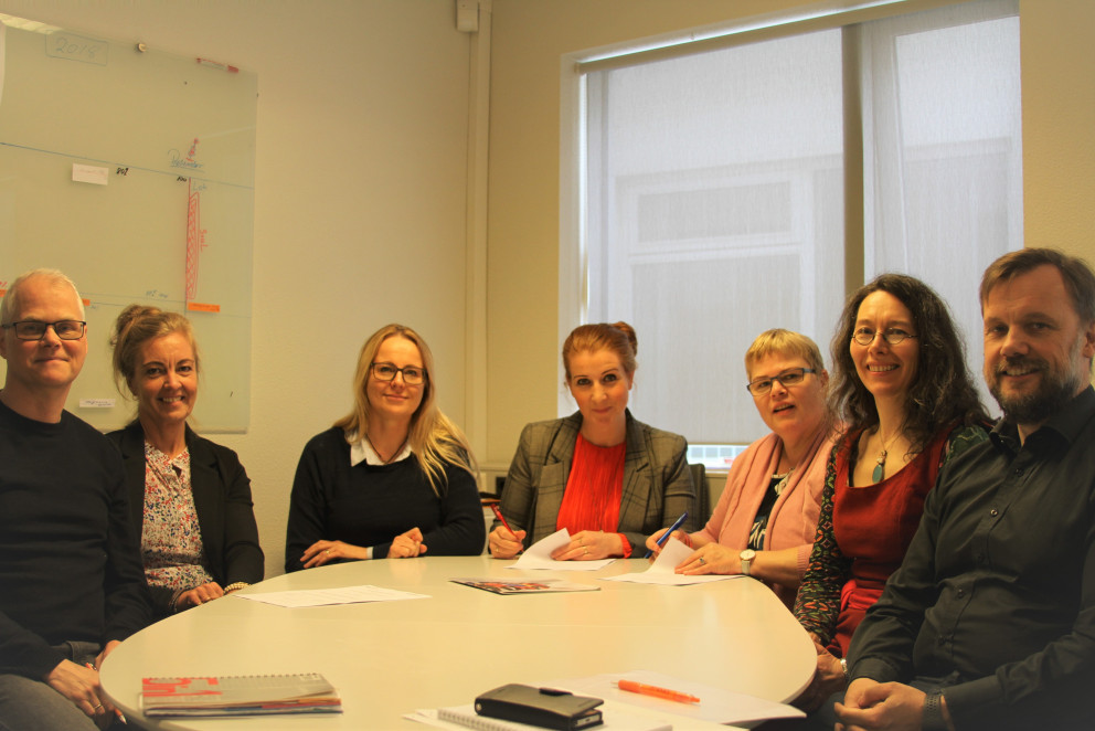 Undirritun samstarfssamnings um 