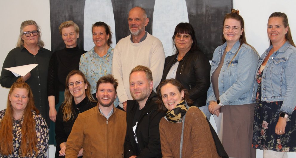 Í vinnustofunni tóku þátt fulltrúar símenntunarmiðstöðva, Menntamálastofnunar og Studieskolen í Kaup…