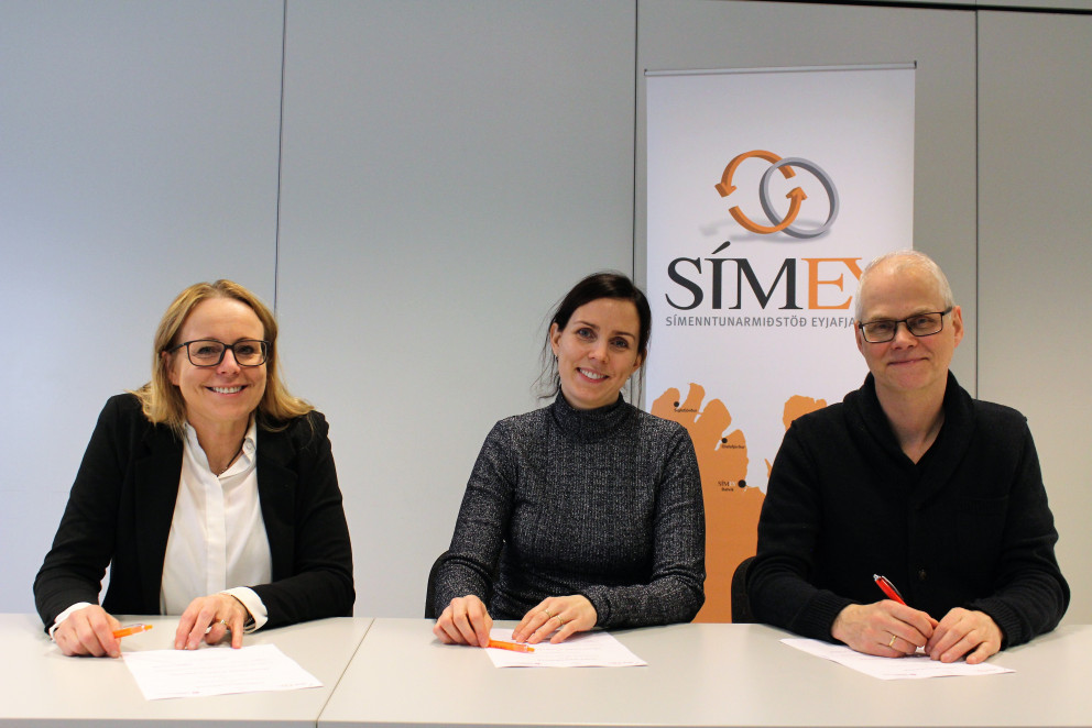 Undirritun samstarfssamnings um 