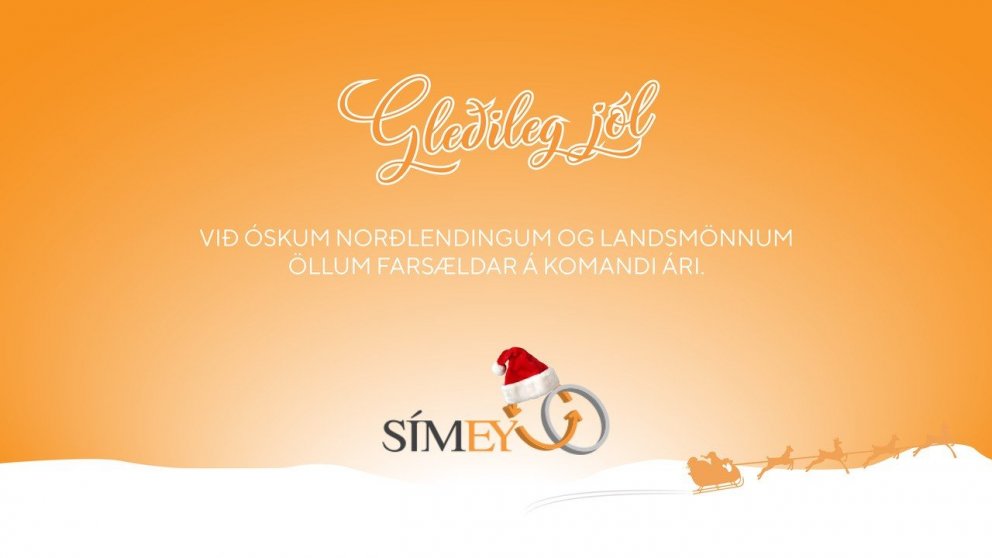 Starfsmenn SÍMEY komnir í jólafrí