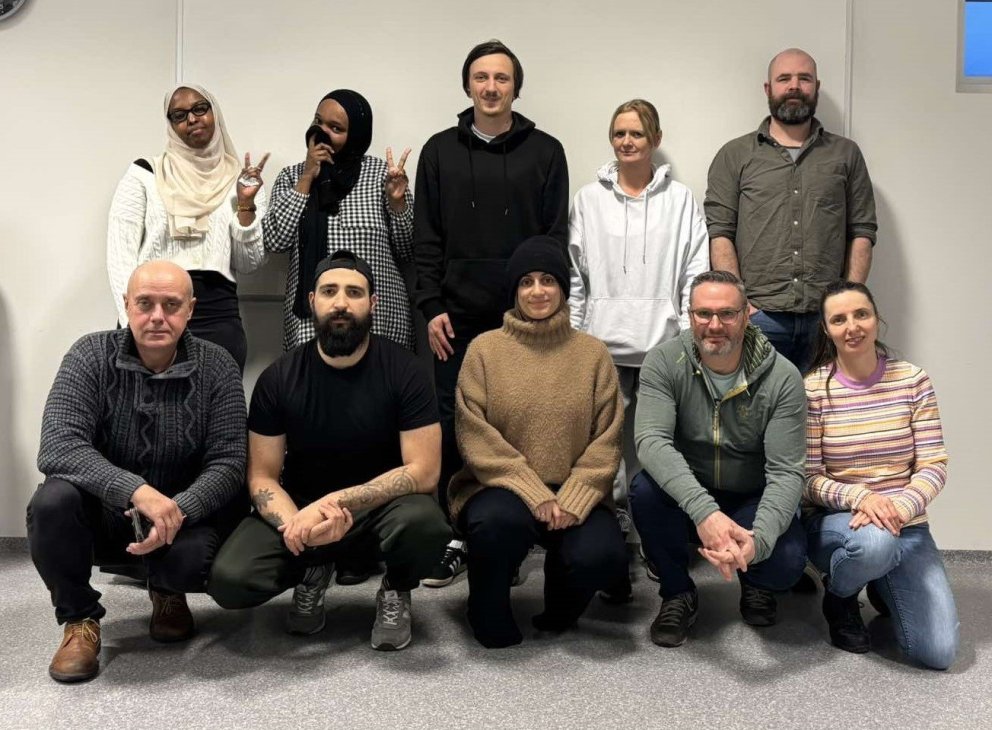 Þátttakendur á einu af mörgum íslenskunámskeiðum sem nú eru í gangi í SÍMEY.