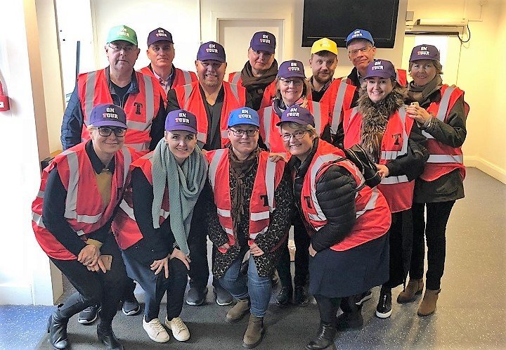 Hópurinn sem fór til Skotlands fyrr í þessum mánuði. Helgi Þ. Svavarsson, verkefnastjóri í SÍMEY, í …